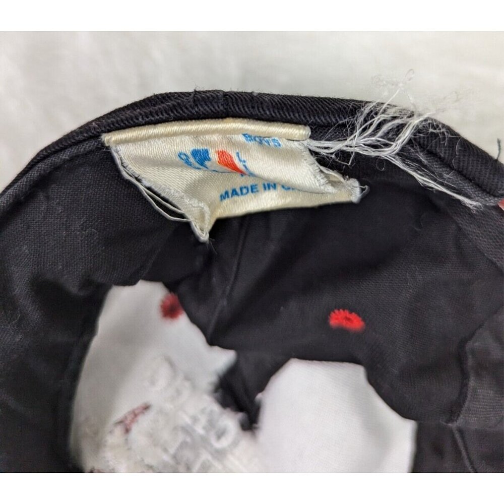 Vtg Chicago Bulls Youth Snapback Hat AJD Sports Boys Spellout Jordan Cap - Picture 5 of 6